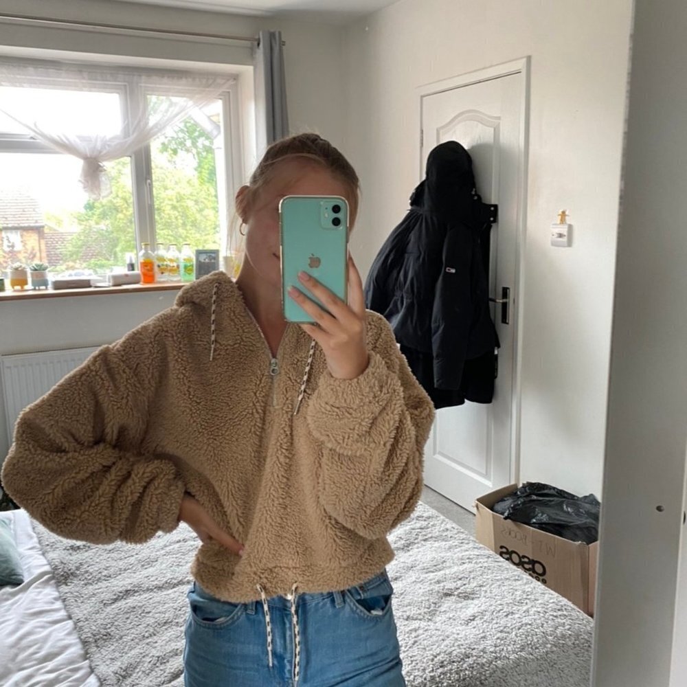 NWT Bershka Teddy Hoodie